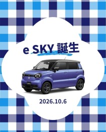「新型 e SKY」登場！！